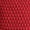 Red, variant on Orbit Hand Looped Cotton 18" Throw Pillow