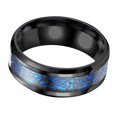 thumbnail image 3 of Anillo de hombre Yuyangstore con diseño de dragón simple 215 mm, 3 of 8