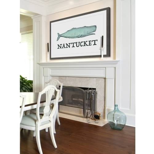 "Long Live Nantucket" Framed Painting Print