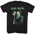 thumbnail image 1 of James Brown JB Singing Black T-Shirt, 1 of 2