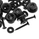 thumbnail image 3 of 10 clavijas de guitarra para bajo eléctrico acústico, ukelele, correa de guitarra, hebilla y botón. Negro, 3 of 6