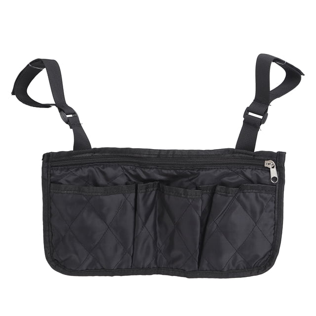 Bolsa para silla de ruedas Bolsillo lateral, Bolsa lateral para silla de ruedas Reposabrazos Bolsa de almacenamiento lateral para silla de ruedas Bolsa para silla de ruedas Diseño exquisito