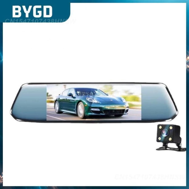 7 Inch Dash Camera Dual Recording Dvr Full Touch Screen Dashcam Mirror Driving Recorder Night Driving Recorder 1080pblackChina He Qiyong unisex