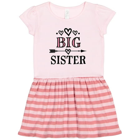 

Inktastic Big Sister Announcement Gift Toddler Girl Dress
