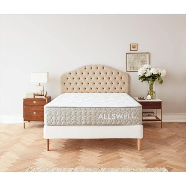 The Allswell Luxe Hybrid 12 Inch Bed In A Box Mattress Multiple Sizes Walmart Com Walmart Com