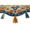 thumbnail image 2 of Loloi Rugs REMYRU-03TQSQ300R 3 x 3 ft. Remy Hooked Transitional Round Rug, Turquoise & Spice, 2 of 2
