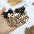 thumbnail image 5 of 2 paquetes de horquillas de garra de calavera de Halloween NQ con mini lazo negro, 5 of 5