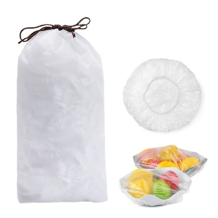 

Fresh Keeping Bags Elastic Stretch Lids Universal Kitchen Wrap for Keeping Food Fresh
