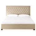 thumbnail image 2 of Steve Silver Isadora Tufted Queen Platform Bed in Sand, 2 of 4