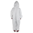 thumbnail image 4 of Traje de cuerpo completo para apicultura, chaqueta protectora profesional para apicultura, uso práctico, 4 of 12
