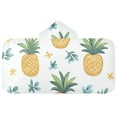 thumbnail image 5 of Yayeee Kids Hooded Towels Toddler Soft Absorbent Beach Bathing Wrap 50" x 23.5", Pineapple, 5 of 5