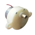 thumbnail image 4 of 1. 12V Compact Gear Motor 40mm Low Speed Steel Shaft for Rotating Exhibitions Craft Displays, 4 of 7