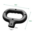 thumbnail image 3 of Wagon Cart Push Handle Replacement Portable Folding Wagon Hand Truck Handle Trolley Handle for Camping Wagon Beach Shopping Cart, 3 of 10