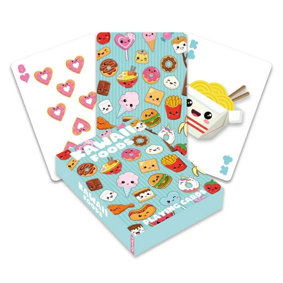 Kawaii Foods Playing Cards
