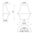 thumbnail image 6 of WV523210MB-Alora Lighting-Emiko - 1 Light Bath Vanity-10 Inches Tall and 9.5 Inches Wide-Matte Black Finish, 6 of 7