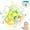 Brown Teether, variant on Orzbow Sensory Teething Toys for Babies, Baby Montessori Toys 3-6-12-19 Months, Infant Teethers Relief Chew Toys, Silicone Baby Rattle Toys - Early Development Toy for Toddlers, BPA Free, Blue