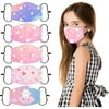 Cotonie Kids Disposable Face Masks 5PC Kids Children Outdoor Cotton Mouth Masks Protection Face Masks Reusable