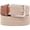 Beige, variant on Men's Stretch Woven Braid Belt, Woven Elastic Golf Belt For Hunting Pants Casual Shorts Jeans