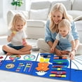 thumbnail image 4 of Whale Montessori Busy Board Toddler Busy Board, Activities Foldable Montessoris Toys for 3+ Years Old Wall Panel, 4 of 7