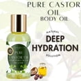 thumbnail image 3 of 100% Pure Castor Oil - Cold-Pressed Moisturizing & Treatment for Hair, Skin & Eyebrows | 3 packs by LatherGreen, 3 of 6