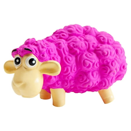 UPC: 0700603677851 | Outward Hound Tootiez Grunting Sheep Dog Toy  Pink  Small