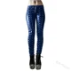 thumbnail image 5 of Disfraz de Steampunk para mujer, pantalones de pirata renacentistas medievales Retro, pantalones de lápiz con remaches de cuero y cordones, pantalones ajustados, ropa de calle, 5 of 5