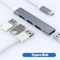 thumbnail image 3 of USB 3.0-hub USB-hub High Speed ​​type c Splitter for pc-accessoires Multiport HUB 4 USB 3.0 2.0-poort, 3 of 5