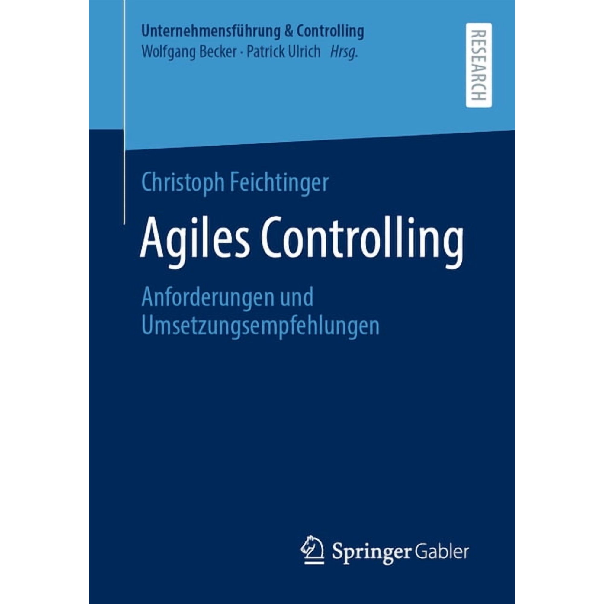 Unternehmensführung & Controlling Agiles Controlling: Anforderungen Und Umsetzungsempfehlungen (Paperback)