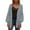 Gray Coat for Women, variant on jtjvou Women Open Front Cardigans Trendy Fall Long Sleeve Drop Shoulder Soft Knit Slouchy Sweater Winter Outerwear 2025 Black L