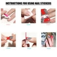 thumbnail image 4 of Gradients Nails Polish Sticker French Tip Gels Nails Strips Nails Polish Wraps Gels Nails Sticker Manicures Sticker, 4 of 8