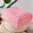 thumbnail image 4 of HAITRAL 2-in-1 Pillow Blanket for Home and Travel Little Rose Pink, 4 of 6