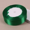 thumbnail image 4 of Cinta de satén verde de una sola cara de 6-10-15-20-25-40-50 mm, cinta para embalaje de regalos, decoración de tartas, fiestas de cumpleaños y Navidad, 4 of 5