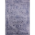 thumbnail image 1 of Ahgly Company Machine Washable Indoor Rectangle Industrial Modern Wisteria Purple Area Rugs, 3' x 5', 1 of 7