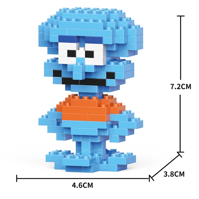 Cinnamoroll Cartoon Block Character Assembled Model Building Block Dolls Toy Children Gift