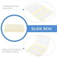thumbnail image 4 of MasteelfCA 2pcs Multi Slots Microscope Slide Box Slide Storage Holder Slide Storage Container, 4 of 8