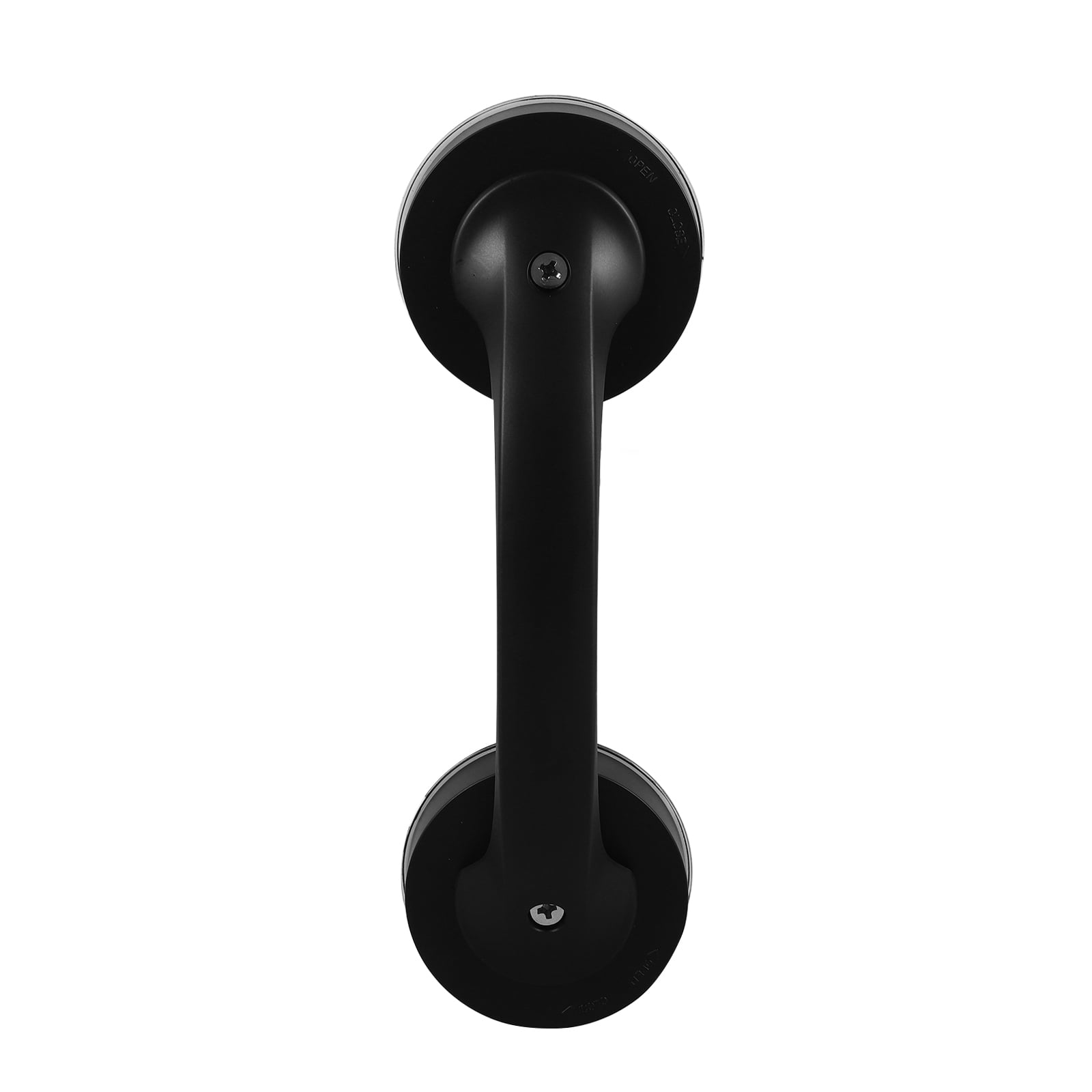 HONMEET Non-Skid Plastic Bath Grab Bar Black Safety Handrail for Showers
