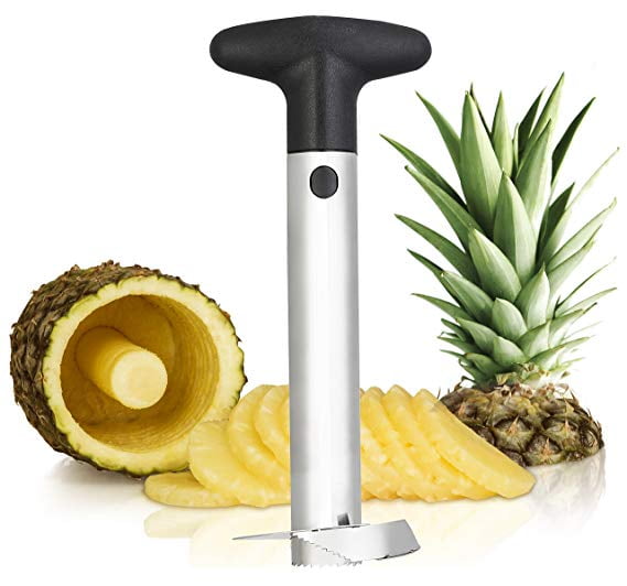 Stainless Steel Fruit Pineapple Cutter Pineapple Corer and Slicer Kitchen Fruit Tool Cooking Tool