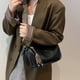 thumbnail image 2 of Minnieouse Bolso bandolera para mujer, elegante, Vintage, ligero e impermeable, bolso de hombro clásico para mujer, duradero Envolturas para manijas de equipaje Beige, 2 of 6
