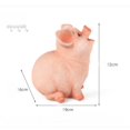 thumbnail image 4 of Hucha Linda con forma de cerdo, caja de dinero para monedas, pequeña caja de resina para ahorrar dinero, regalo para niños y niñas Adepaton ZH-254, 4 of 7