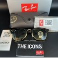 thumbnail image 3 of RB-Sunglasses-Hong (FREE SHIPPING) Clubmaster Tortoise 3016 Green New Ray-Ban, 3 of 5