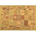 thumbnail image 1 of Ahgly Company Indoor Rectangle Abstract Brown Contemporary Area Rugs, 5' x 7', 1 of 4
