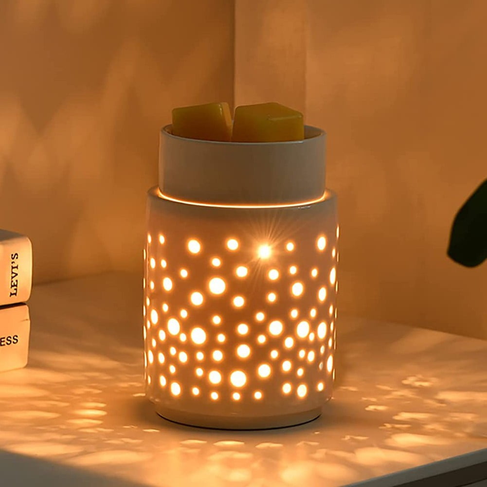 Ruibeauty Ceramic Electric Wax Melt Warmer Candle Waxing Warmer Burner