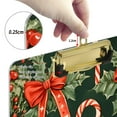 thumbnail image 6 of FORMRS Acrylic Clipboard with Low Profile Clip Standard A4 Letter Size, 12.5" x 9", Christmas Holly Bows, 6 of 8