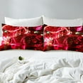 thumbnail image 3 of Erosebridal Housse de Couette Voiture de Sport Néon Rouge, Ensembles de Literie Voiture de Course Moderne, Déco de Chambre Voiture de Course, Réversible 2 Pcs (Sans Couette), 3 of 7