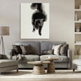thumbnail image 4 of Stupell Industries Contemporary Fierce Black Cat Canvas Art, 36 x 48, by Melissa Wang, 4 of 8