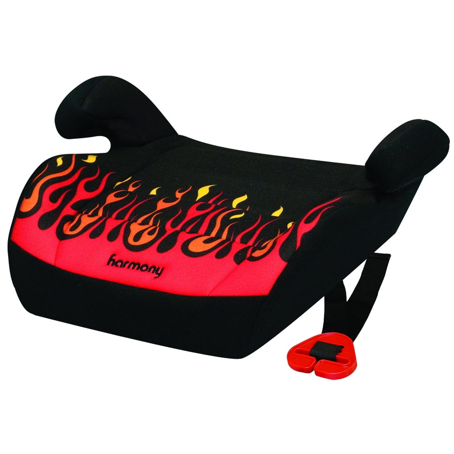 Harmony Juvenile Youth Backless Booster Car Seat, Flame Hot Rod