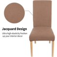 thumbnail image 2 of Fundas elásticas para sillas de comedor, fundas suaves de licra para sillas Parsons, funda protectora para muebles para comedor, cocina, hogar, hotel, 2 of 6