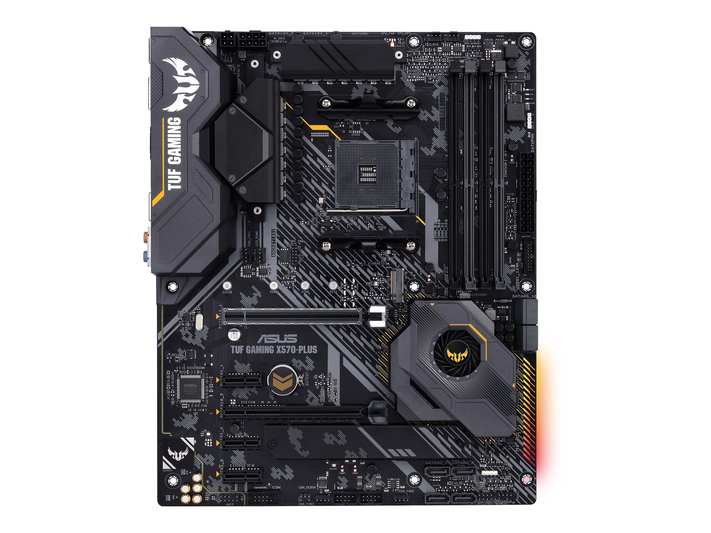 ASUS TUF GAMING X570-PLUS ATX Socket AM4 Motherboard, AMD X570