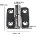 thumbnail image 2 of Paquete de 6 bisagras desmontables de 1,5 pulgadas Bisagras de puerta extraíbles Acero inoxidable 304 para zurdos, 2 of 5