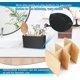 thumbnail image 5 of Soporte para cepillos de dientes, soporte para cepillos de dientes eléctrico desmontable, almacenamiento para cepillos de dientes eléctricos con 6 compartimentos, soporte para cepillos de dientes, 5 of 5